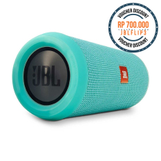 JBL Flip 3 Splashproof Portable Bluetooth Speaker - Hijau