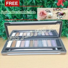 JBS Profesional Eye Shadow Makeup Palette Kit N2 12 Warna + Jepitan Rambut Mutiara