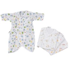 JinGle Baby Unisex Print Short Sleeve Leg Romper (Ramdon Color) (Intl)