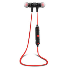JinGle Wireless Bluetooth Headset (Red) - Intl