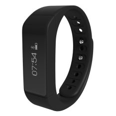 JTS I5plus Smart Wristband Bluetooth 4.0 Waterproof IP67 Smartband Sleep Monitor Smart Bracelet (Black)