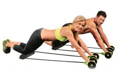 JustCreat Multifunction Double Wheel Pull Rope AB Wheel