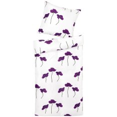 JYSK - Sprei - NIGHT DREAMS Bedlinen 140x200 cm Micro MOLLIE - Purple