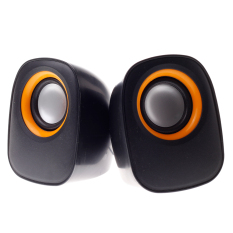 K25 Computer Wired Speaker Yellow with Black