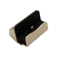 Kabel & Docking Station Charger Cradle Charging Sync Dock For iPhone 5/6 ,iPad Mini.iPod 7, iPod Touch5 - Gold