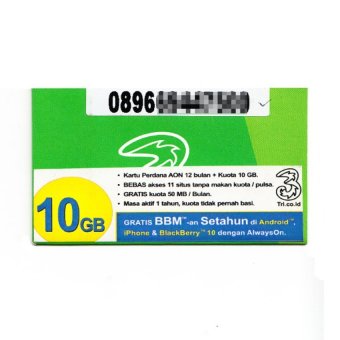 kartu perdana tri atau 3 three kartu perdana 3 aon 12 bulan kuota 10gb lazada indonesia kartu perdana tri atau 3 three kartu perdana 3 aon 12 bulan kuota 10gb lazada indonesia