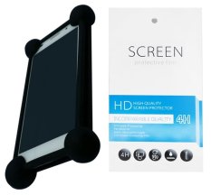 Kasing Universal Wadah Cover Silikon Case Casing - Hitam + Gratis 1 Clear Screen Protector for Nokia Lumia 1020