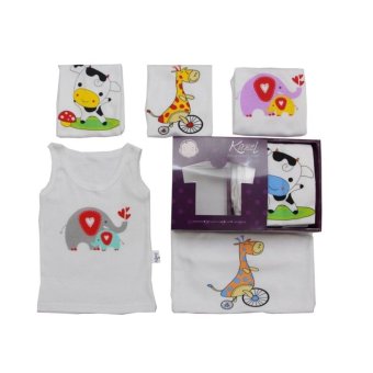 kazel singlet motif animal 6 in 1 lazada indonesia kazel singlet motif animal 6 in 1 lazada indonesia