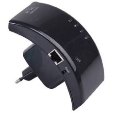 Kextech Wireless-N WiFi Router Repeater 300Mbps - CL-WR01 - Hitam