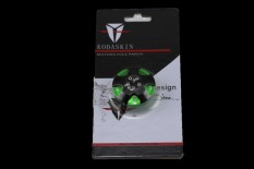 KODASKIN CNC Oil Filler Cap All KAWASAKI EX250 EX500 NINJA GTR1400 H2R ZX1000 NINJA250-1000 VN750-2000 ZX-6R 636 ZX-7R ZX-9R ZX-10R ZX-12R ZX-14R ZZR250-1400 Green (Intl)