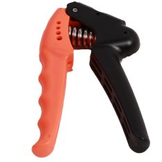 LALANG Adjustable Hand Grip Strengthener Wrist Finger Forearm Strength Exerciser (Black+Orange)- Intl