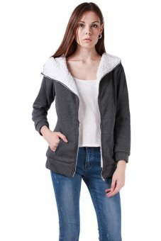 Thick hot fleece hoodies for men