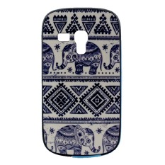 Lancase Elephant Cartoon Hard Case for Samsung Galaxy S3 Mini (Multicolor)