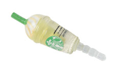 landor Baby Green Starbucks Coffee Style Universal 3.5mm Anti Dust Earphone Jack Plug Cap for Cell Phone - Intl