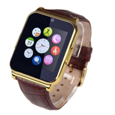 landor Smart Watch with SIM Card Slot and Camera for Samsung LG Nexus and Other Android Phones, Gold - Intl