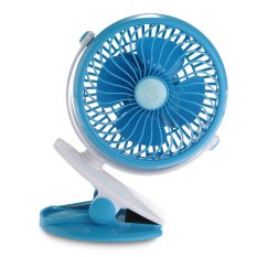 Laptop Computer Portable Super Mute PC USB Cooler Cooling Fan Desk Mini Clip - Intl