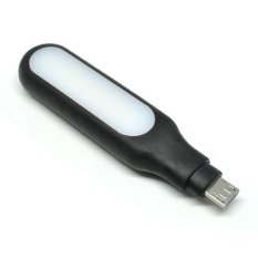 LED Camera Light Micro USB for Android Mobile Phone - Black