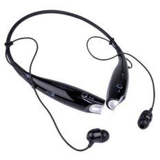 LG Tone HBS 730 - Bluetooth Stereo Headset - Hitam + Free Kabel Charger