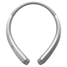 LG Tone Infinim HBS-910 Bluetooth 3.0 Headphone Neck Band Type Comfort Fit (Silver)- Intl