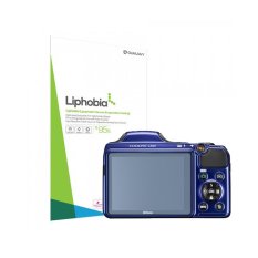 Liphobia Nikon L820 Hi Clear Camera Screen Protector 2 pcs Anti-Fingerprint Guard Clean