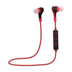 LiveforNow Christmas Gift Present Series Bluetooth Headphone Jogging,Running,Sports,Gym Bluetooth V4.1 Earphones for iPhone 6,6 Plus,6S,5 5C 5S 4S and Android(Red) (Intl)