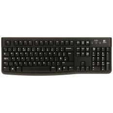 Logitech K120 Keyboard - Hitam