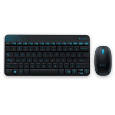 Logitech Keyboard and Mouse Wireless Combo - MK240 - Hitam