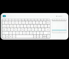 Logitech Keyboard Wireless Touch K400 Plus - White