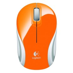 Logitech M187 Mouse Mini Nirkabel - Orange