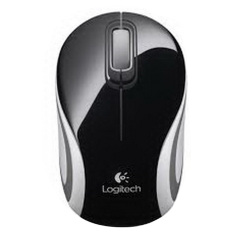 Logitech M187 Wireless Mini Mouse - Hitam