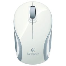Logitech M187 Wireless Mini Mouse - Putih