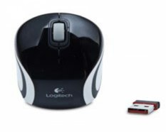 Logitech M187 Wireless Mouse Nirkabel - Hitam