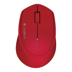 Logitech M280 Mouse Wireless - Merah