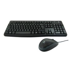 Logitech MK 120 Logitech USB COMBO Keyboard & Mouse - Hitam