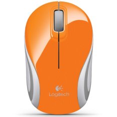 Logitech Wireless Mini Mouse - M187 - Orange