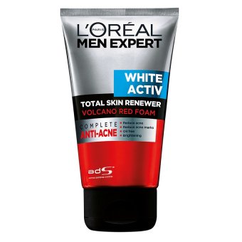 loreal white activ volcano foam pembersih wajah loreal white activ volcano foam pembersih wajah
