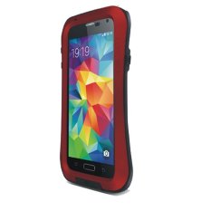 Love Mei Lunatik Powerful Smallwaist Case For Samsung Galaxy S5 - Merah