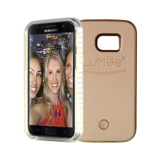 LUMEE - Samsung S6 Edge Gold Include Power Bank 4000 mAh Inside