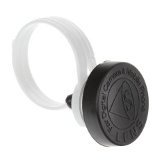 LX-C001 Universal 180 Degree Circle Clip Fish-Eye Lens for Iphone / Samsung / HTC - Black and Silver (Intl)