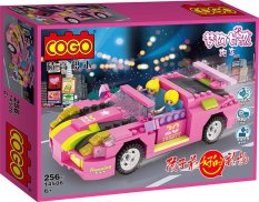 Mainan Edukasi Blok Cogo Dream Girl 256 pcs Pink