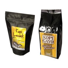 Mandheling Kopi Luwak Arabica + Mandheling Kopi Gayo Arabica - 250gr - Bubuk