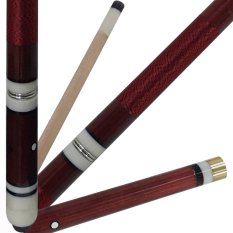 Master 4-Piece Joint Billiard Pool Cue - RM-05 Ramin Wood - Stick Biliar 12 mm - Merah