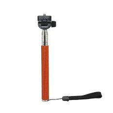 MCE 10 lot / Pcs Extendable Aluminum Mini Handheld Selfie Monopod Smartphone Digital Camera (Orange) (Intl)