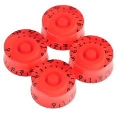 MEGA Knobs Tone Control Button for LP Electric Guitar Bass Red (Intl)