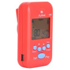 meideal m65 Protable Multi-functional Mini professional Metronome LCD Digital Beat Tempo Metronome red(INTL)