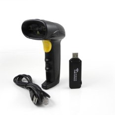 MENGS® 2.4G Wireless USB 2.0 Automatic Portable Handheld Laser Barcode Scanner HY5800 Black (Intl)