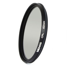 MENGS® 62mm CPL Lens Filter and Circular Polarising Filter Protector With Aluminum Frame For Digital Camera And SLR/ DSLR/ DC/ Camcorder
