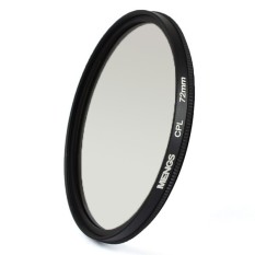 MENGS® 72mm CPL Lens Filter and Circular Polarising Filter Protector With Aluminum Frame For Canon Sony Nikon Fuji Pentax Olympus Etc SLR Camera
