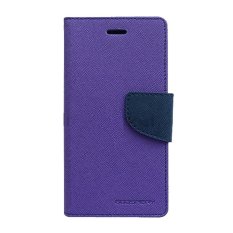 Mercury Fancy Diary Case untuk Sony Xperia SP Casing Cover Flip - Ungu-Biru