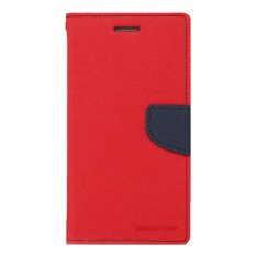 Mercury Goospery Fancy Diary for Oppo Find 5 Mini - Red-Navy